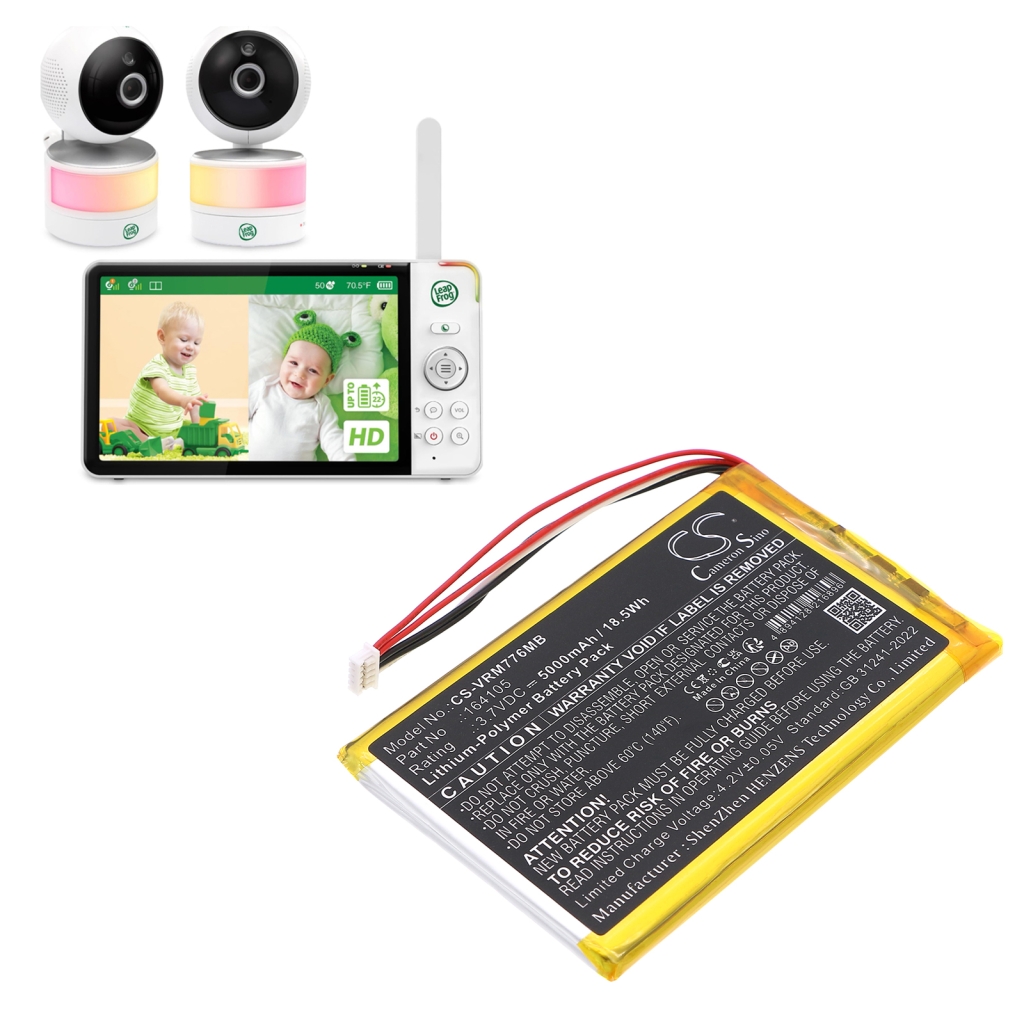 Kompatibilis akkumulátor csere Vtech 164105