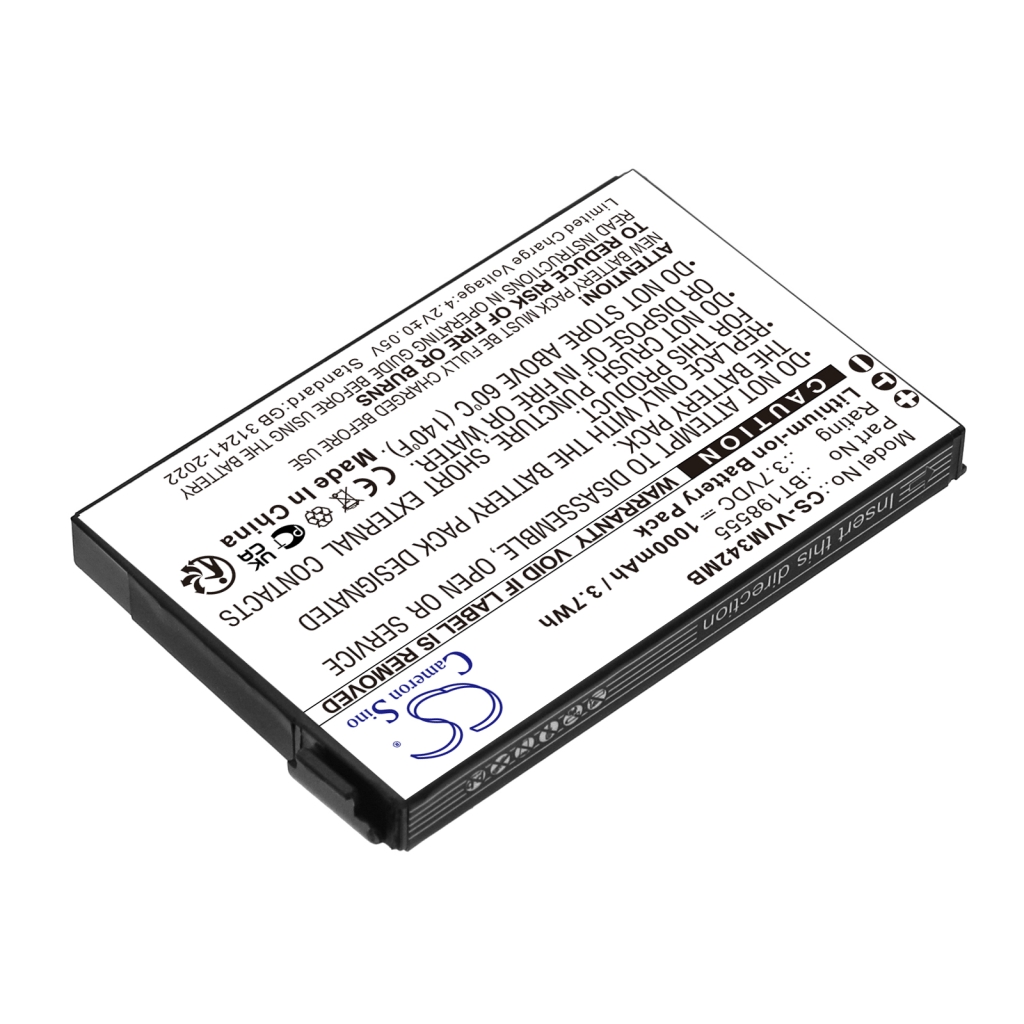 Elemek a bébiőrökhöz Bt CS-VVM342MB