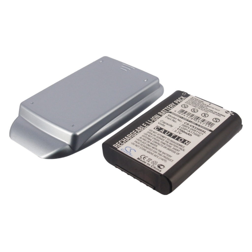 Akkumulátor kompatibilis a következőkkel LG CS-VX3300XL