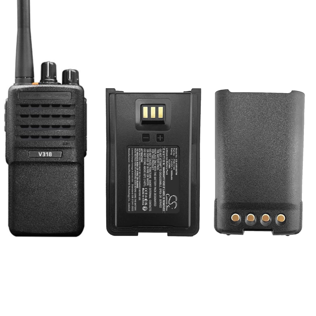 Akkumulátorok rádiókhoz Vertex standard CS-VXR180TW