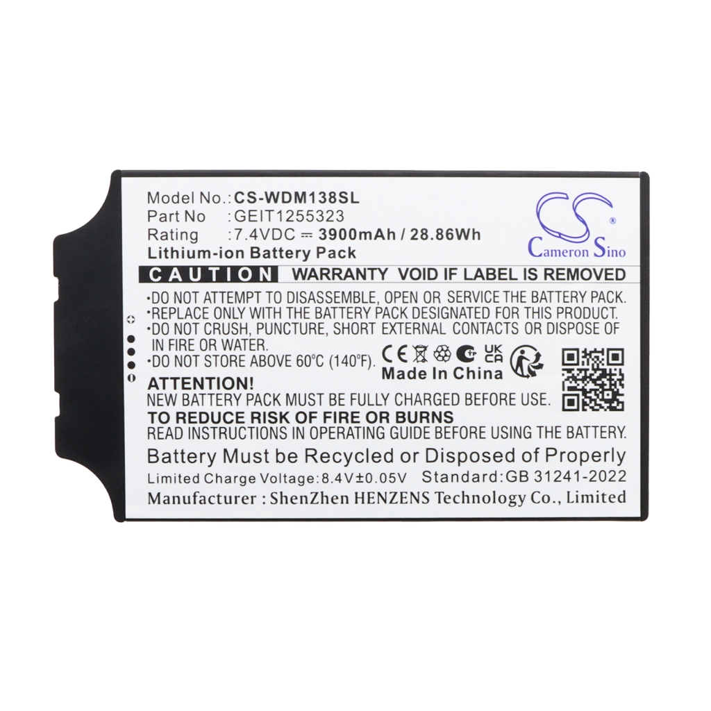 Battery compatible with Ge