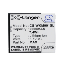 Kompatibilis akkumulátor csere Wiko L5503AE,WAX