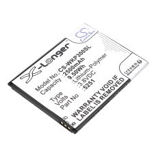 Kompatibilis akkumulátor csere Wiko 5251,S104-V02000-000,S104-V02000-001,S104-V02000-012