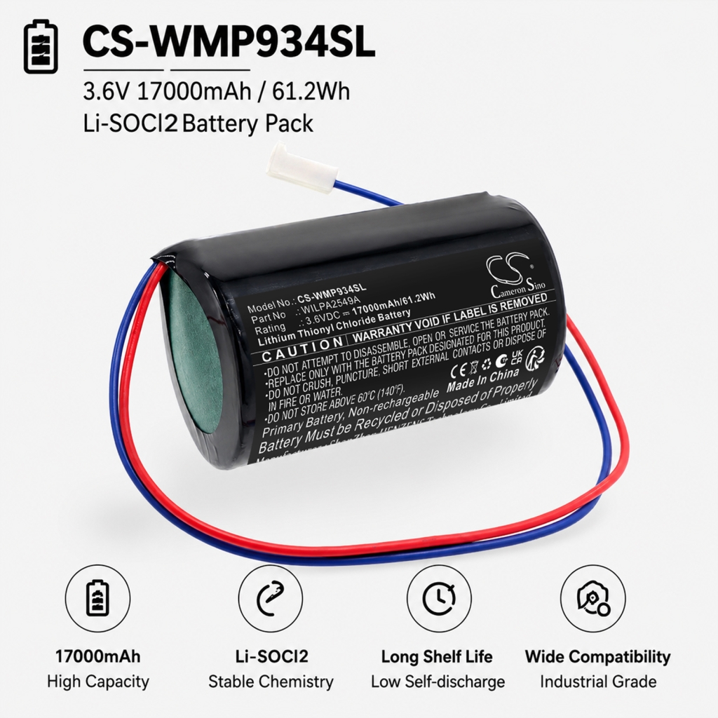 Battery compatible with Water meter