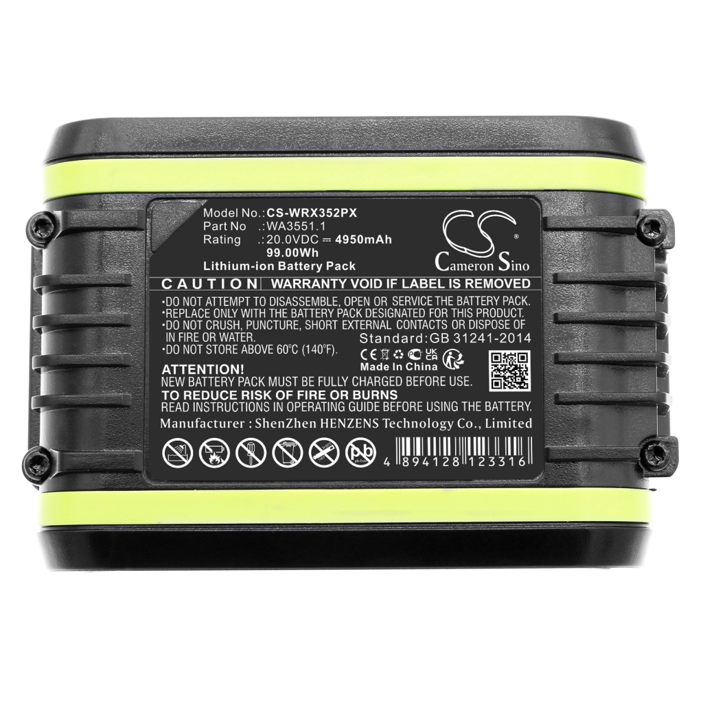 Battery industrial Worx WX175.1