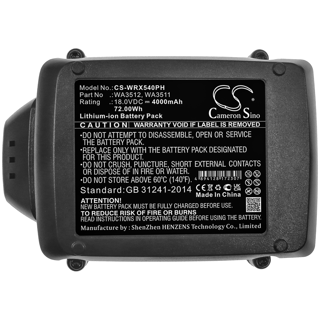 Battery industrial Worx WX290.9