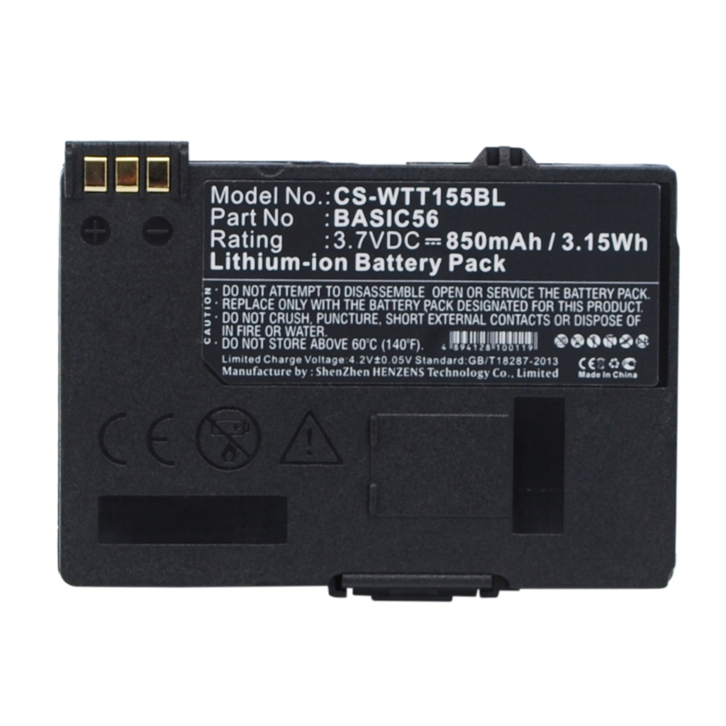 Akkumulátorok fizetési terminálokhoz Way systems MTT 1581 (CS-WTT155BL)