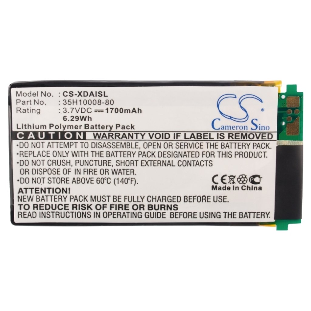 Kompatibilis akkumulátor csere HTC 35H10008-80