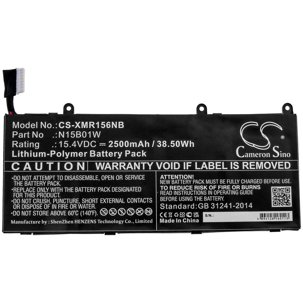 Akkumulátorok Laptop akkumulátorok CS-XMR156NB