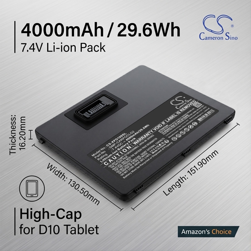 Battery for Xplore XSlate D10