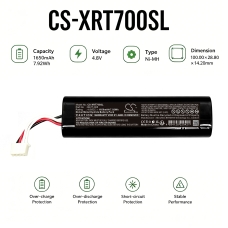 Kompatibilis akkumulátor csere X-rite BATT-003,BATT-005