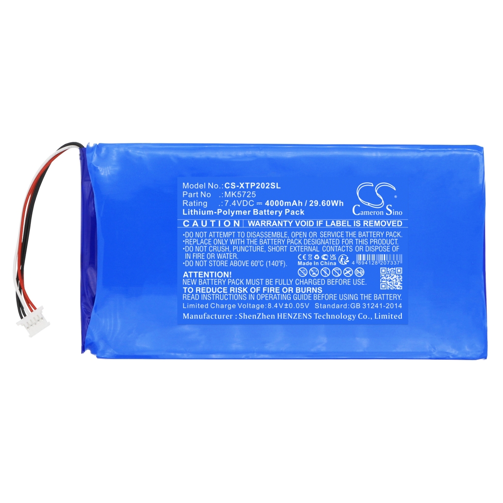 Kompatibilis akkumulátor csere Xtool 7069127-2S,MK5725