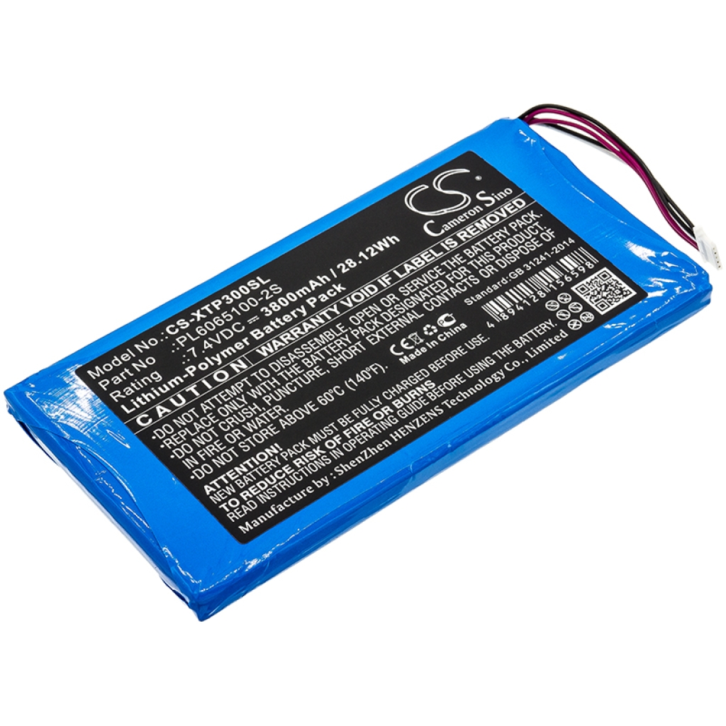 Kompatibilis akkumulátor csere Xtool PL6065100-2S