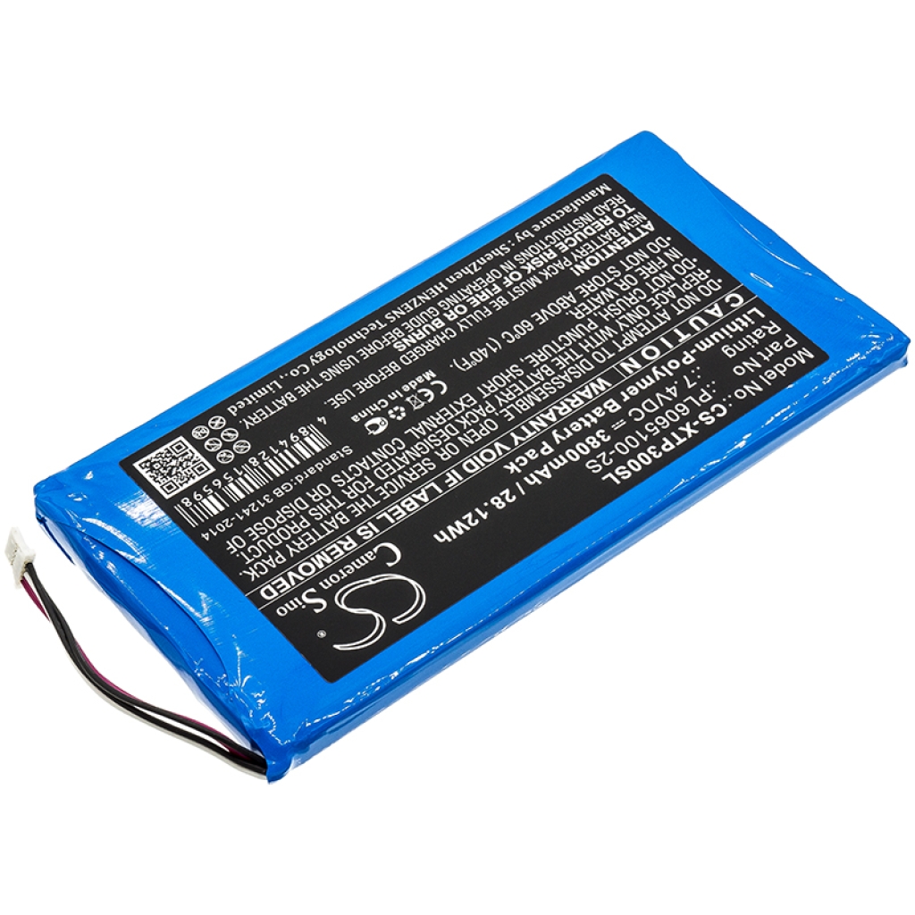 Kompatibilis akkumulátor csere Xtool PL6065100-2S