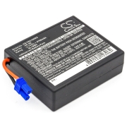 Battery compatibleWith RC hobby batteries