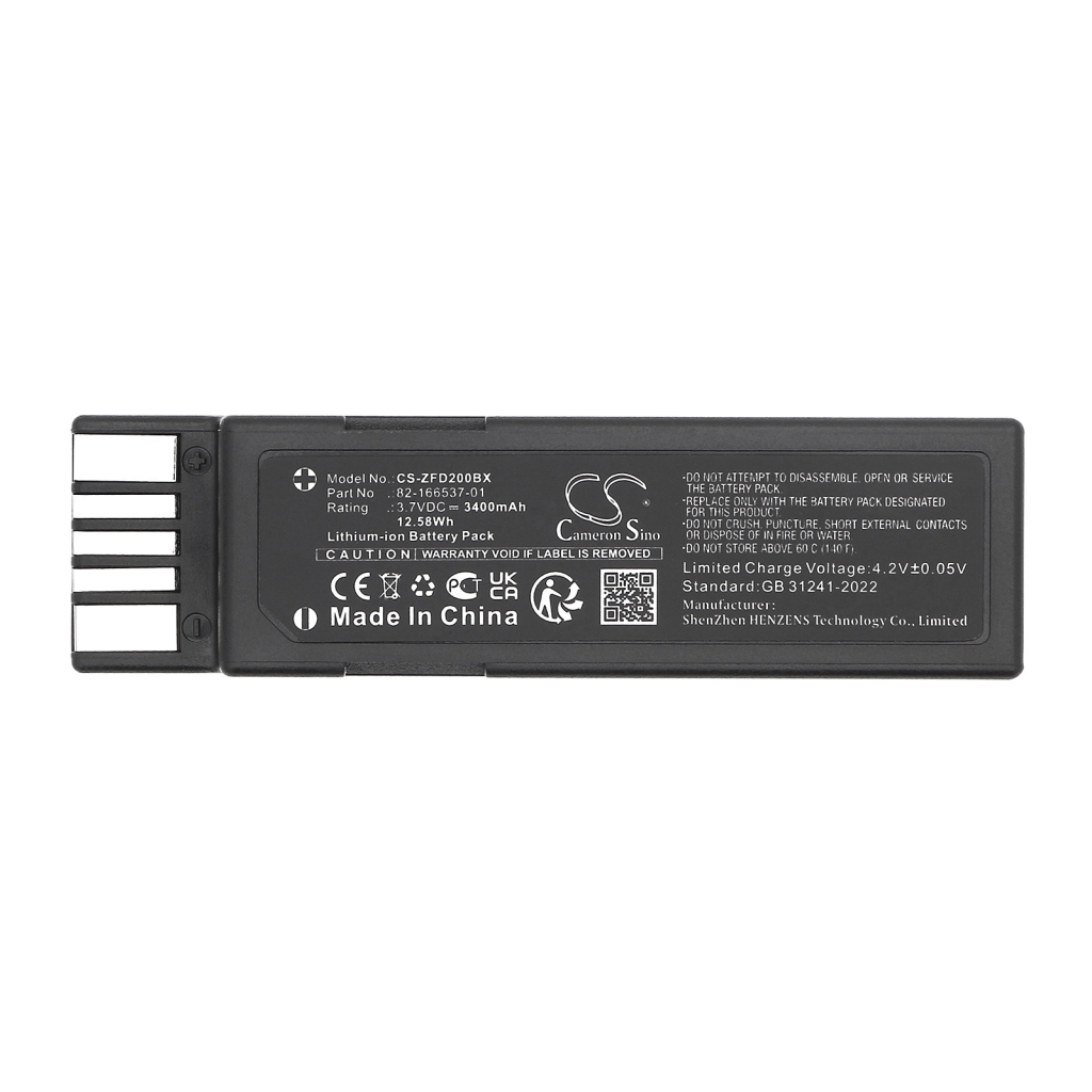 Szkenner akkumulátorok Zebra CS-ZFD200BX