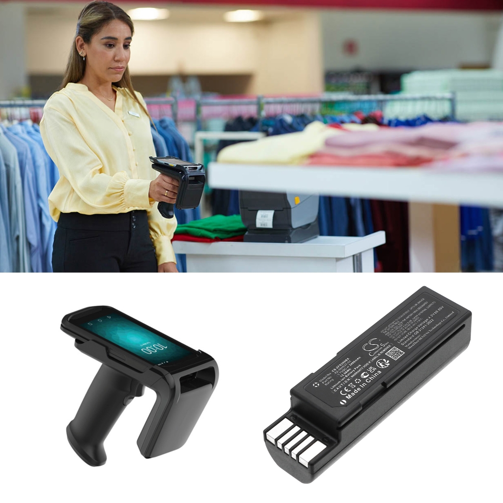 Szkenner akkumulátorok Zebra CS-ZFD200BX