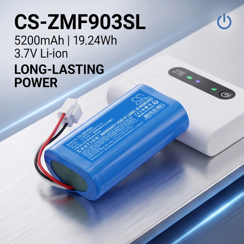 Akkumulátorok kompatibilis a következőkkel ZTE MF903 MF903 CS-ZMF903SL