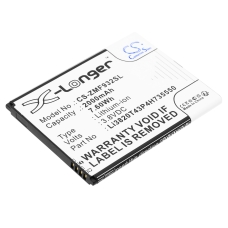 Kompatibilis akkumulátor csere ZTE LI3820T43P4H735550