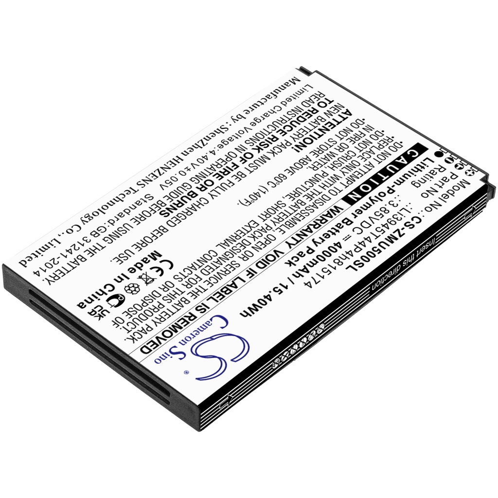 Kompatibilis akkumulátor csere ZTE LI3945T44P4H815174