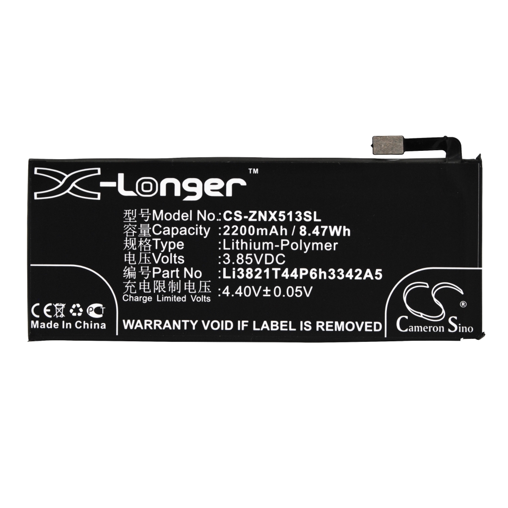 Battery compatible with ZTE