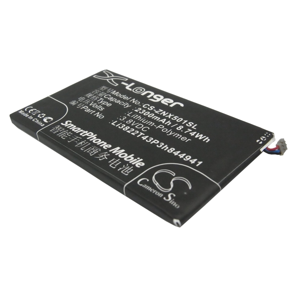 Kompatibilis akkumulátor csere ZTE LI3822T43P3H844941