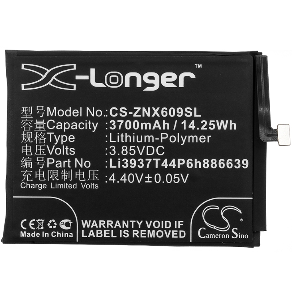Mobile Phone Battery Nubia CS-ZNX609SL