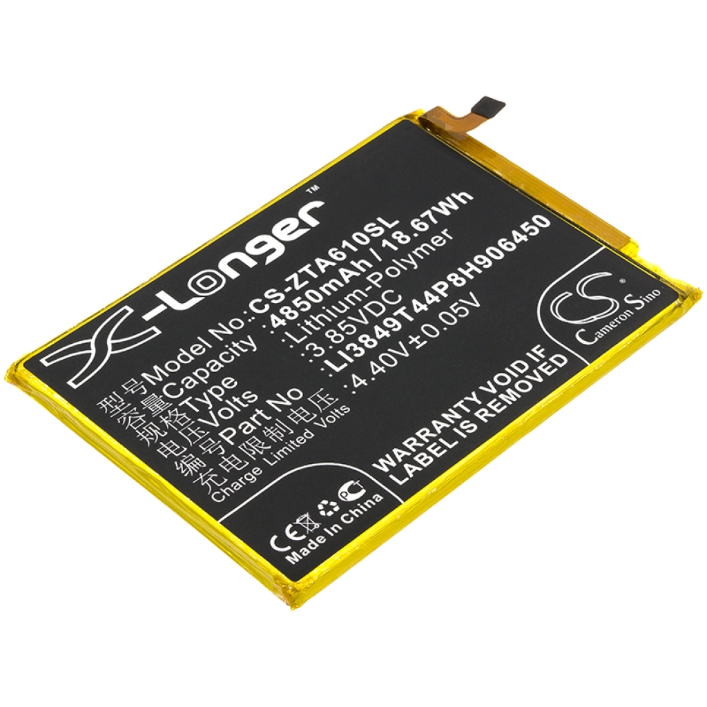 Kompatibilis akkumulátor csere ZTE LI3849T44P8H906450