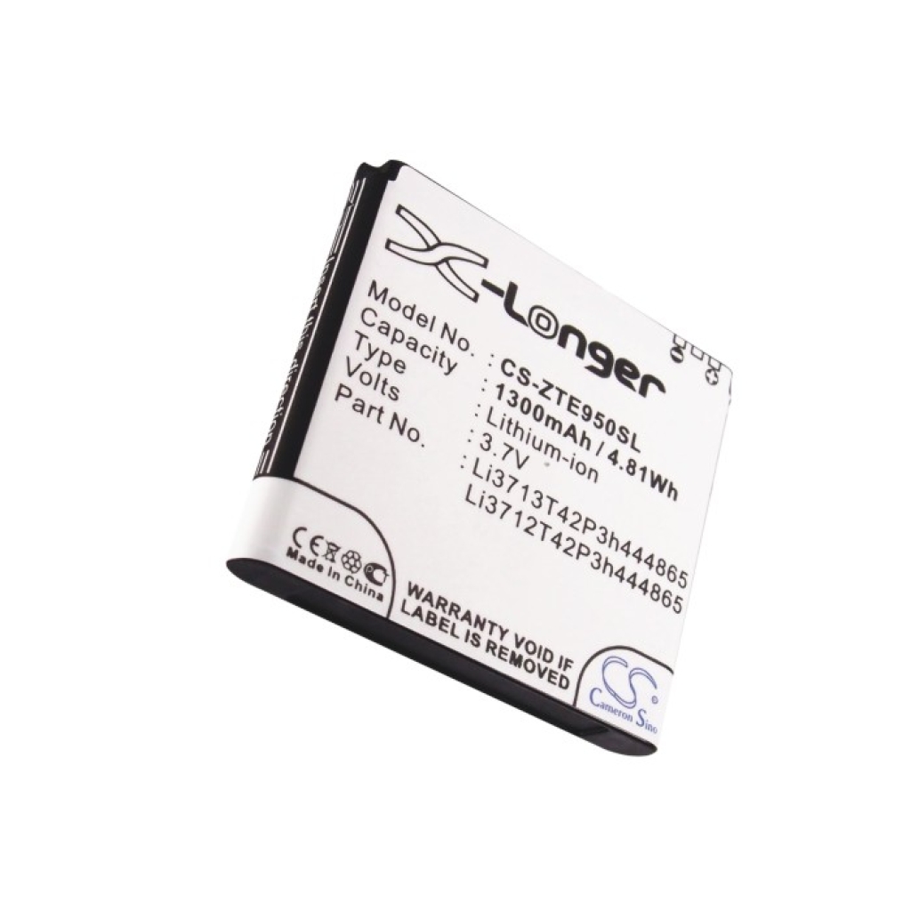 Kompatibilis akkumulátor csere ZTE LI3712T42P3H444865,LI3713T42P3H444865