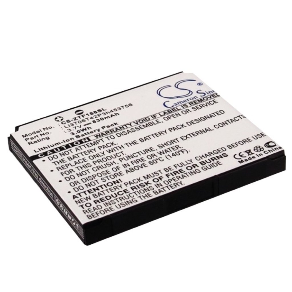 Kompatibilis akkumulátor csere Telstra LI3707T42P3H443747,LI3708T42P3H453756,LI3709T42P3H453756