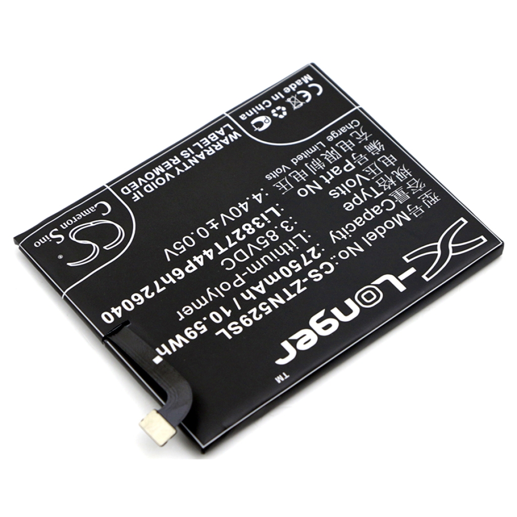 Kompatibilis akkumulátor csere ZTE LI3827T44P6H726040