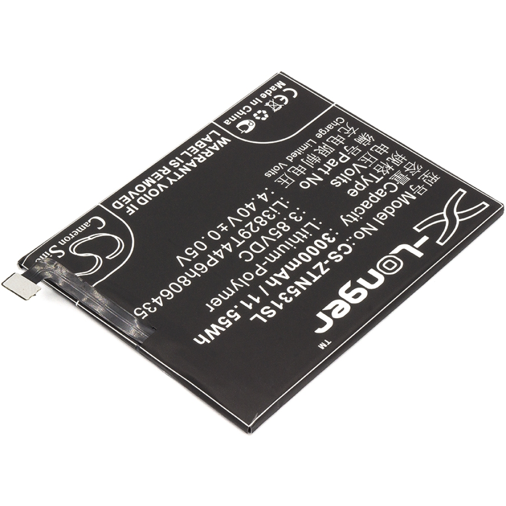 Kompatibilis akkumulátor csere ZTE LI3829T44P6H806435