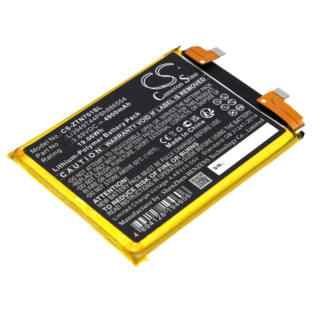 Kompatibilis akkumulátor csere ZTE LI3949T44P8H886554