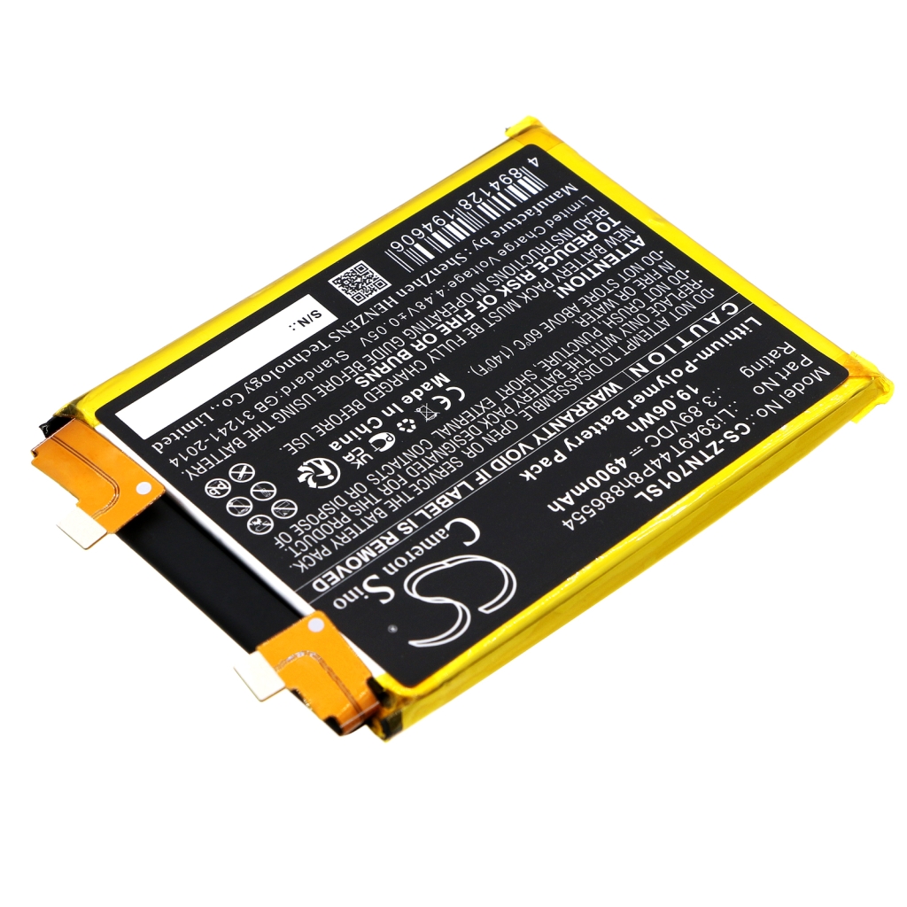 Kompatibilis akkumulátor csere ZTE LI3949T44P8H886554