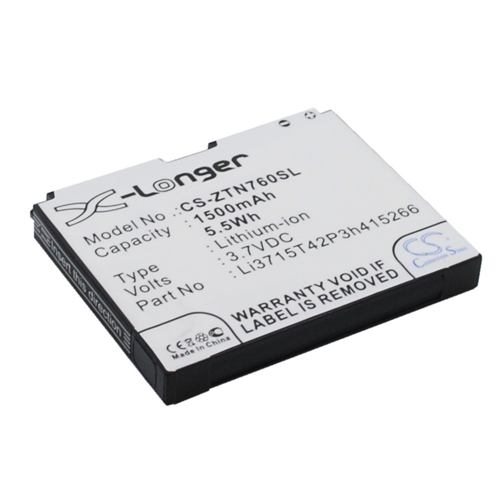Kompatibilis akkumulátor csere ZTE LI3715T42P3H415266