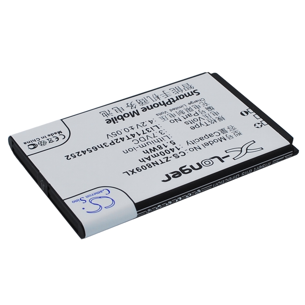 Akkumulátor kompatibilis a következőkkel ZTE CS-ZTN809XL