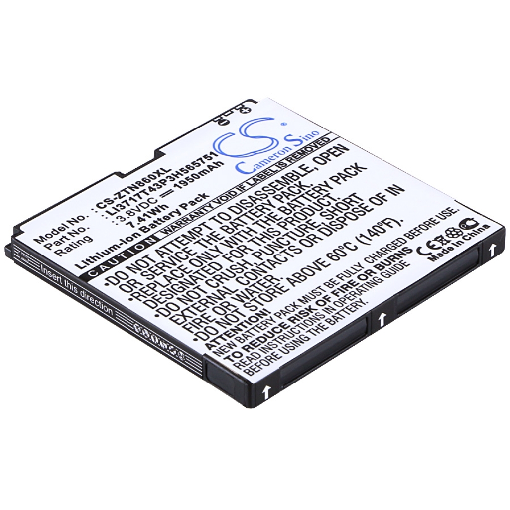 Kompatibilis akkumulátor csere ZTE LI3717T43P3H565751,LI3717T43P3H565751-H