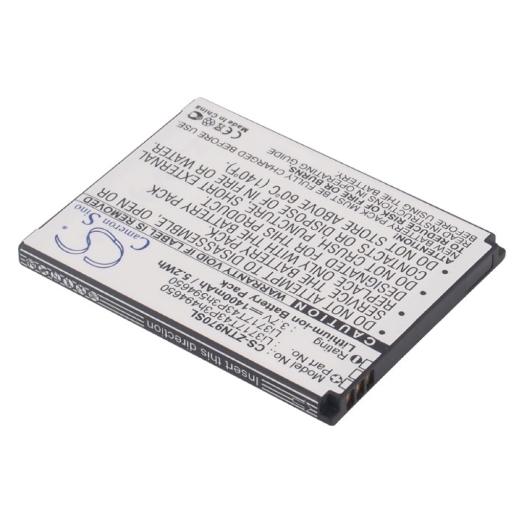 Kompatibilis akkumulátor csere ZTE LI3716T42P3H594650,LI3717T43P3H494650,LI3717T43P3H594650
