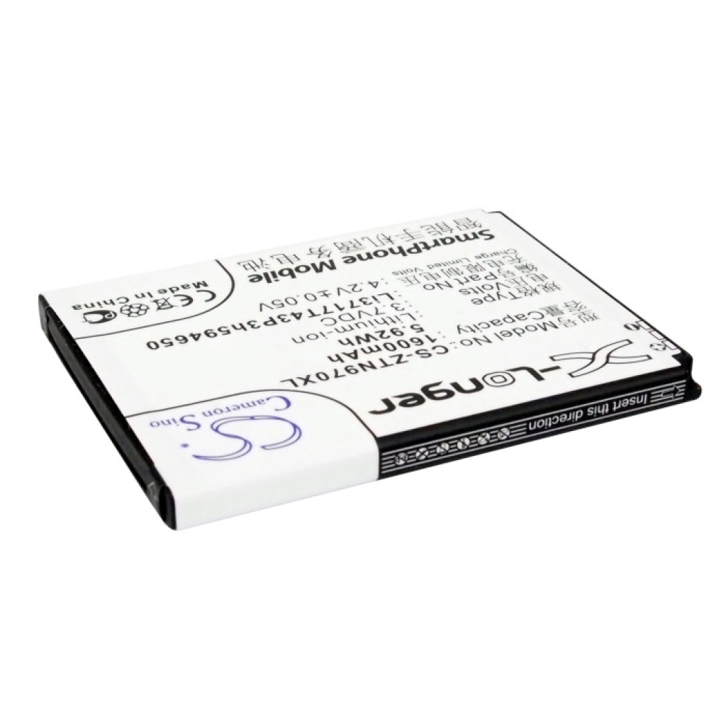 Kompatibilis akkumulátor csere ZTE LI3716T42P3H594650,LI3717T43P3H494650,LI3717T43P3H594650