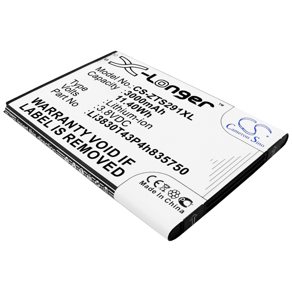 Kompatibilis akkumulátor csere ZTE LI3830T43P4H835750