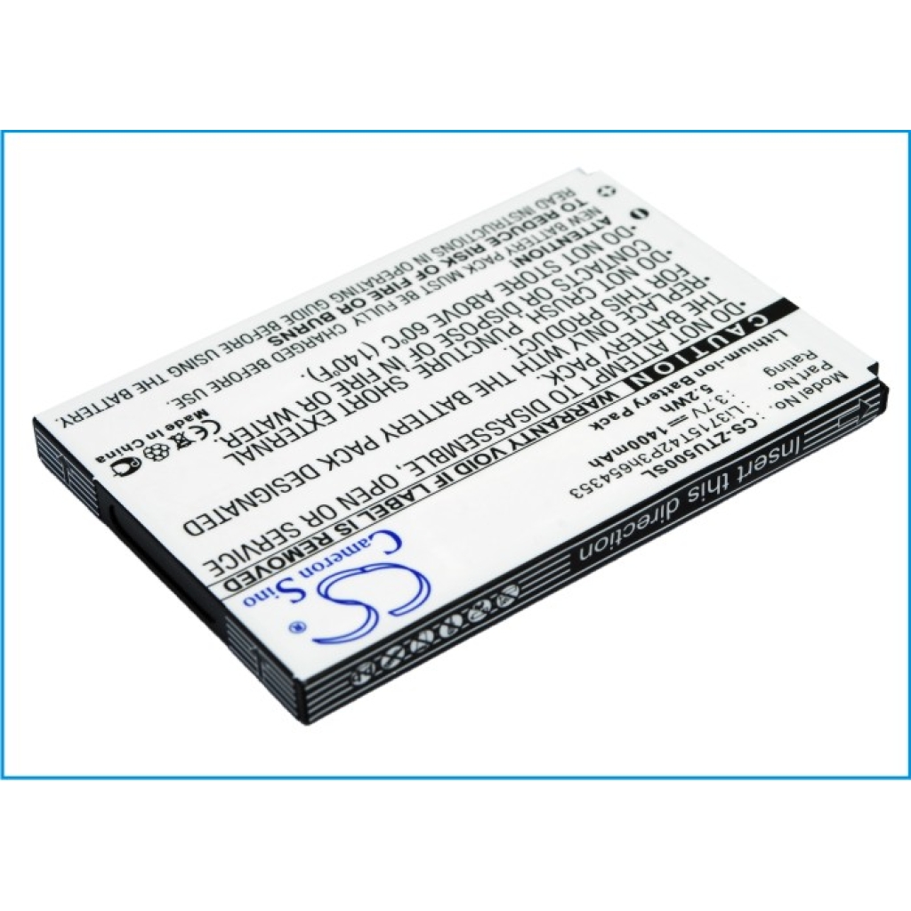 Kompatibilis akkumulátor csere ZTE LI3715T42P3H654353