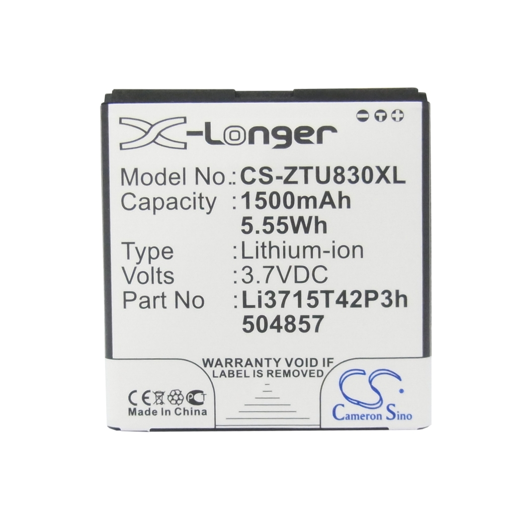 Mobile Phone Battery Amazing CS-ZTU830XL