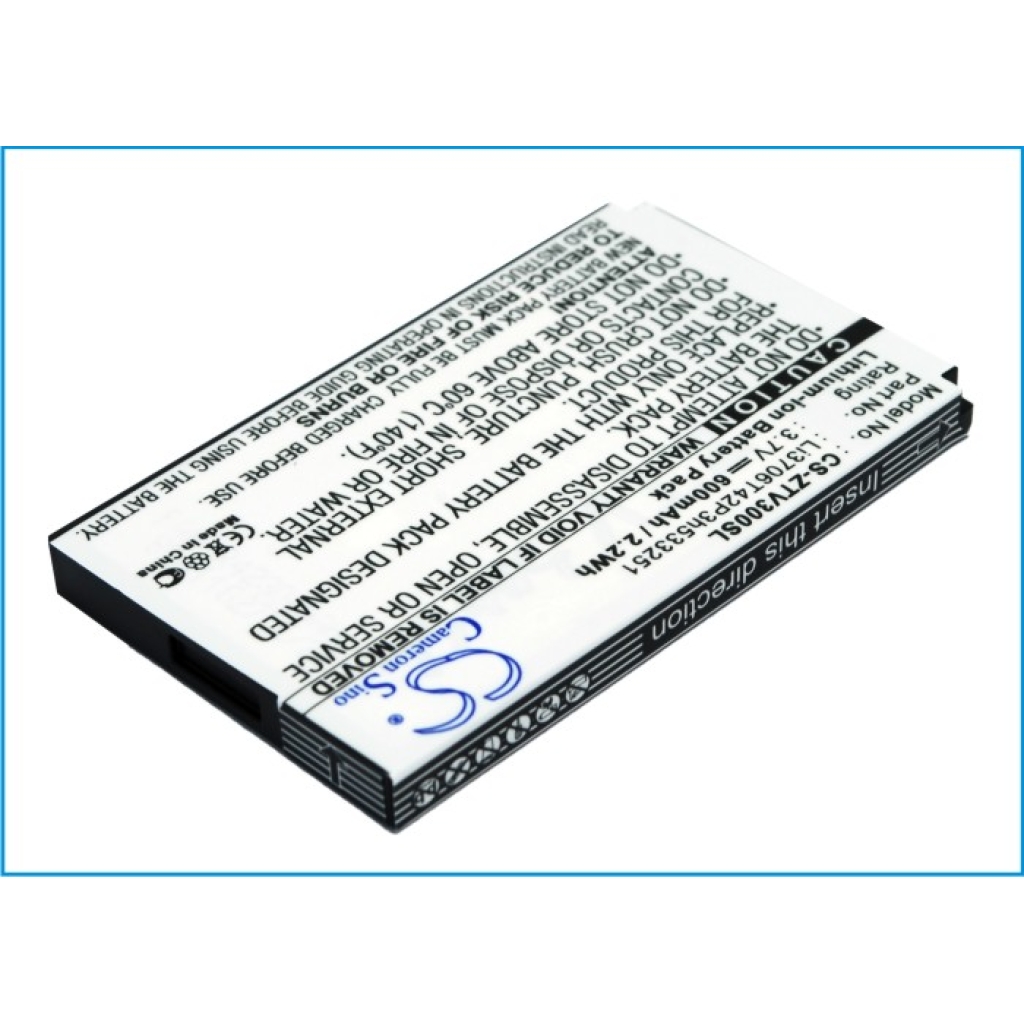 Kompatibilis akkumulátor csere ZTE LI3706T42P3H533251