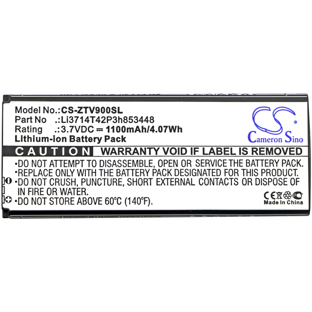 Mobile Phone Battery Amazing CS-ZTV900SL