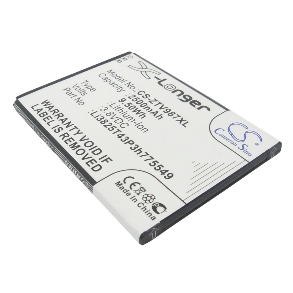 Kompatibilis akkumulátor csere ZTE LI3825T43P3H775549