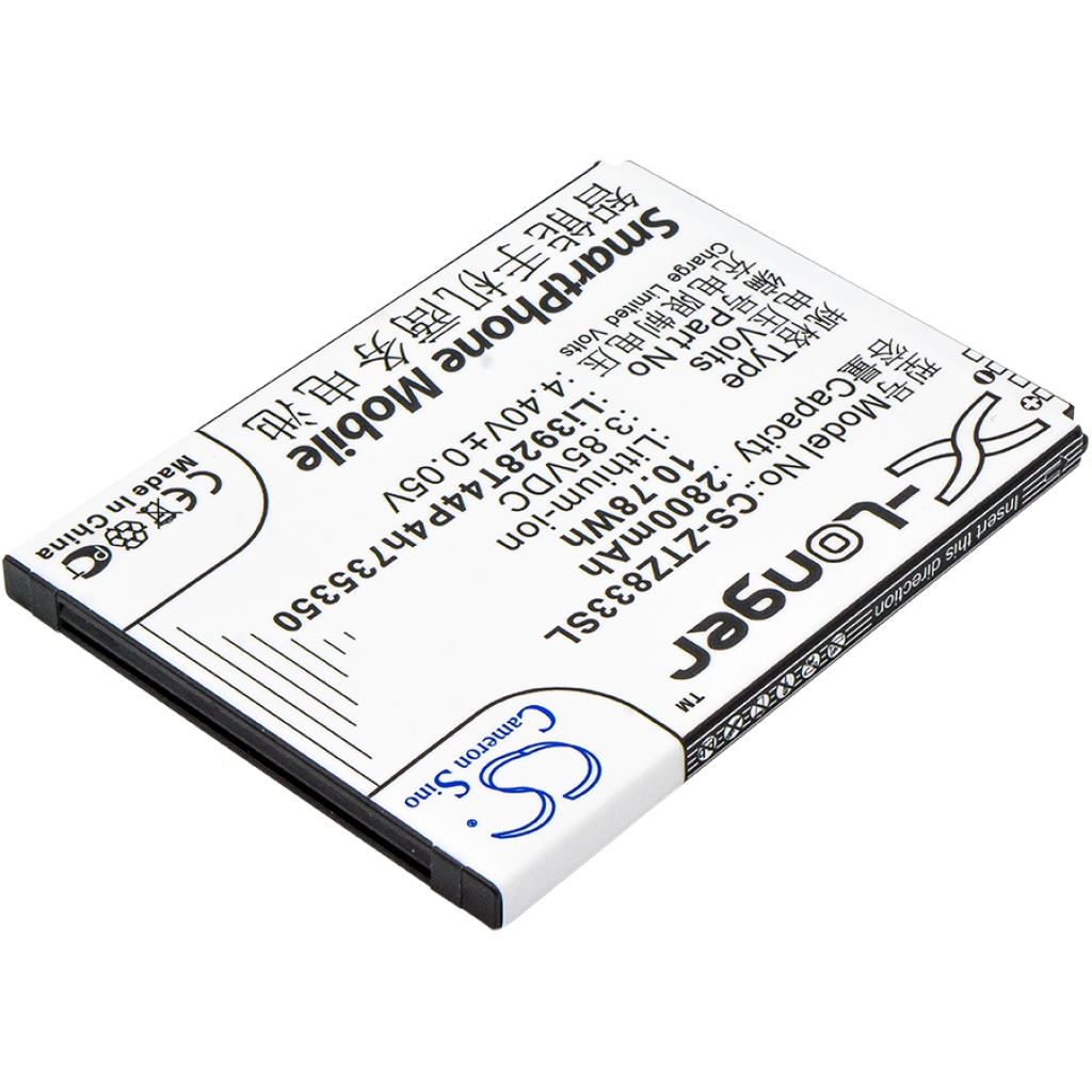 Mobiltelefon akkumulátorok ZTE CS-ZTZ833SL