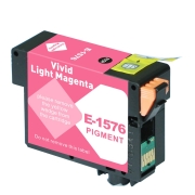 Compatible replacement for Compatible with Epson T1576 / 29.5ml Ink Vivid light magenta (Ink cartridges - Pigment)