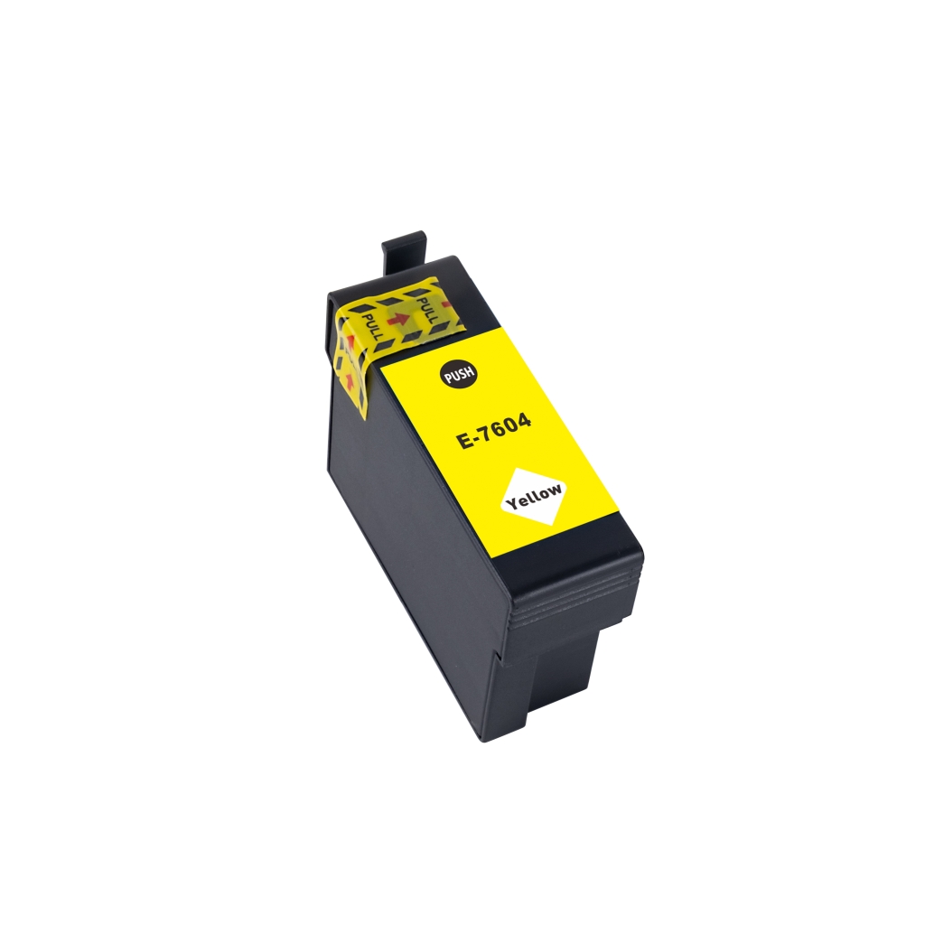 Compatible with Epson T7604 / 29.5ml Ink Yellow (Ink cartridges - Pigment)