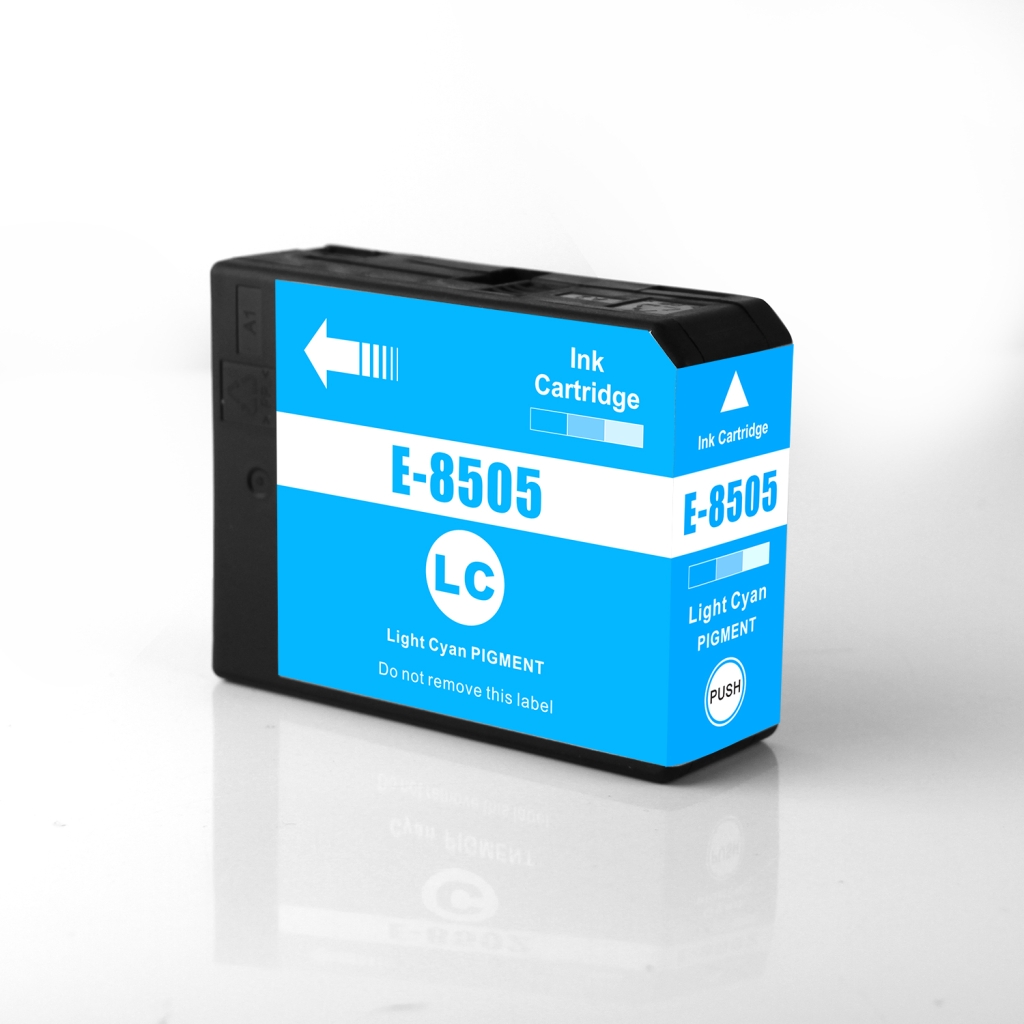 Compatible with Epson T8505 / 87ml Ink Light cyan (Ink cartridges - Pigment)
