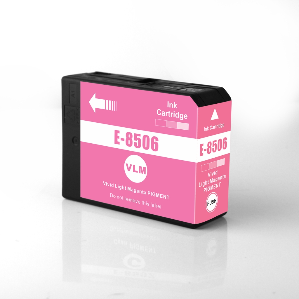 Compatible with Epson T8506 / 87ml Ink Vivid light magenta (Ink cartridges - Pigment)